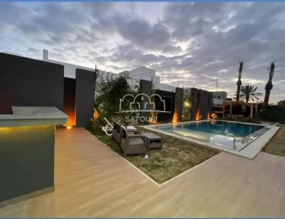 villa-location-lux-moderne-satouri-immo-djerba piscine (13)